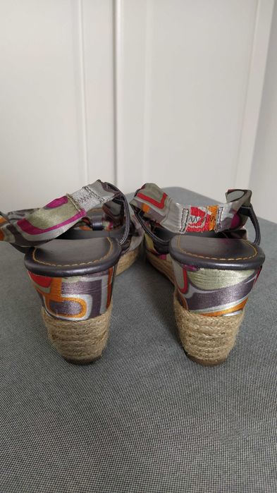 Buty na lato espadryle na koturnie Promod rozmiar 40
