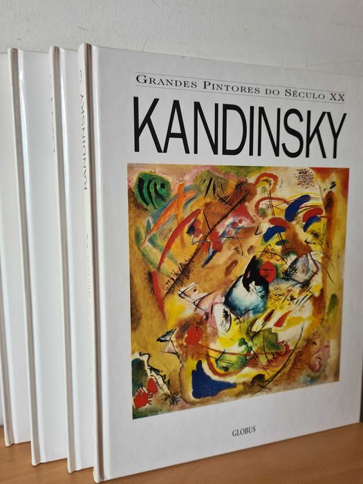 4 livros da coleção "Grandes Pintores do Século XX"