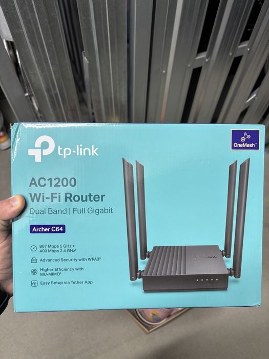 Router TP-Link Archer C64 AC1200 – Gigabit, DualBand, WiFi 5, Jak Nowy