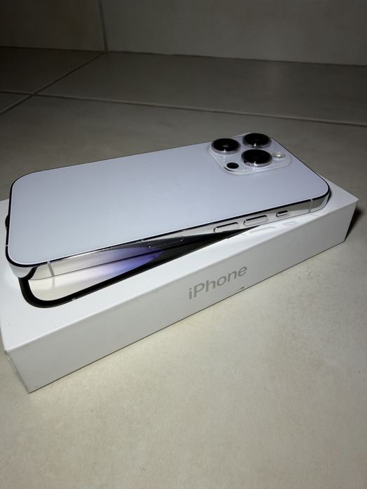 iPhone 14 Pro 256GB Preateado - como novo com caixa original