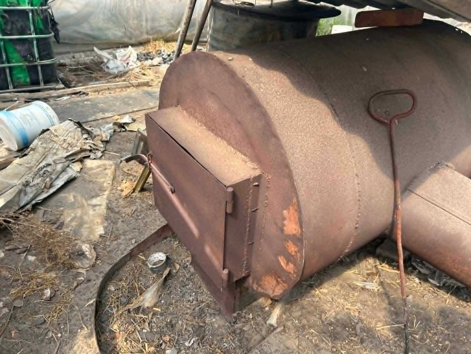 KOMPLETNY Zestaw Grzewczy do Tunelu – Piec Nadmuchowy + Radiator