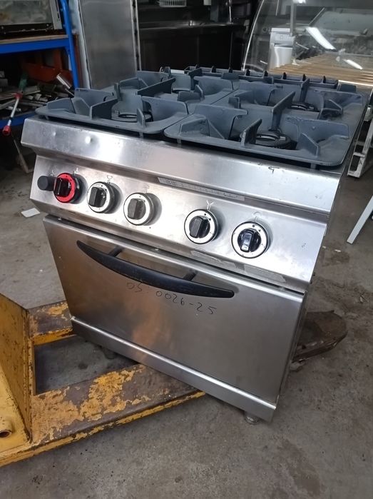 Fogão industrial a gás Ângelo pó