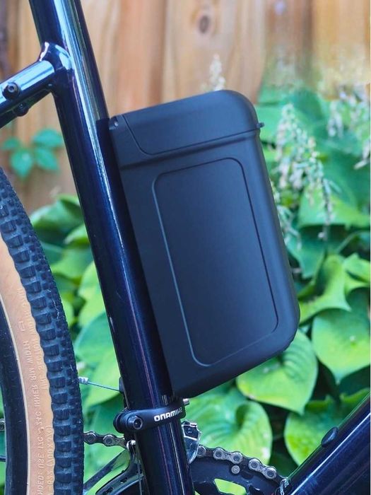 Porta-Objetos Discreto para Quadro de Bicicleta - Resistente UV