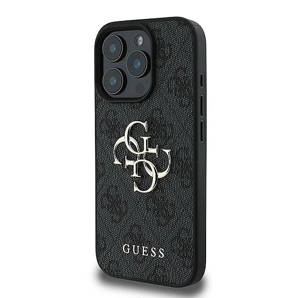 Etui Guess 4G Big Logo na iPhone 16 Pro - czarne