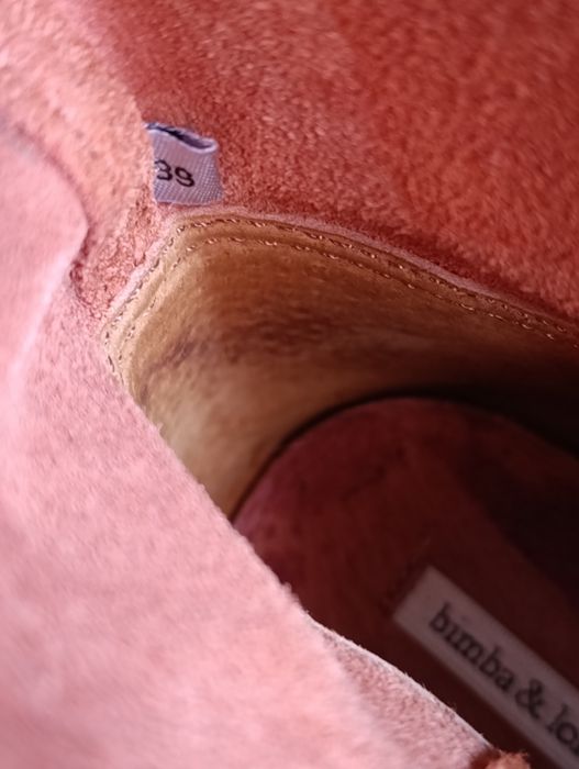 Botas camurça Bimba e Lola 39