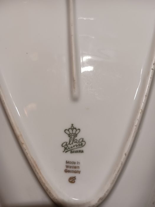 Alka plakieta ścienna porcelana ozdoba