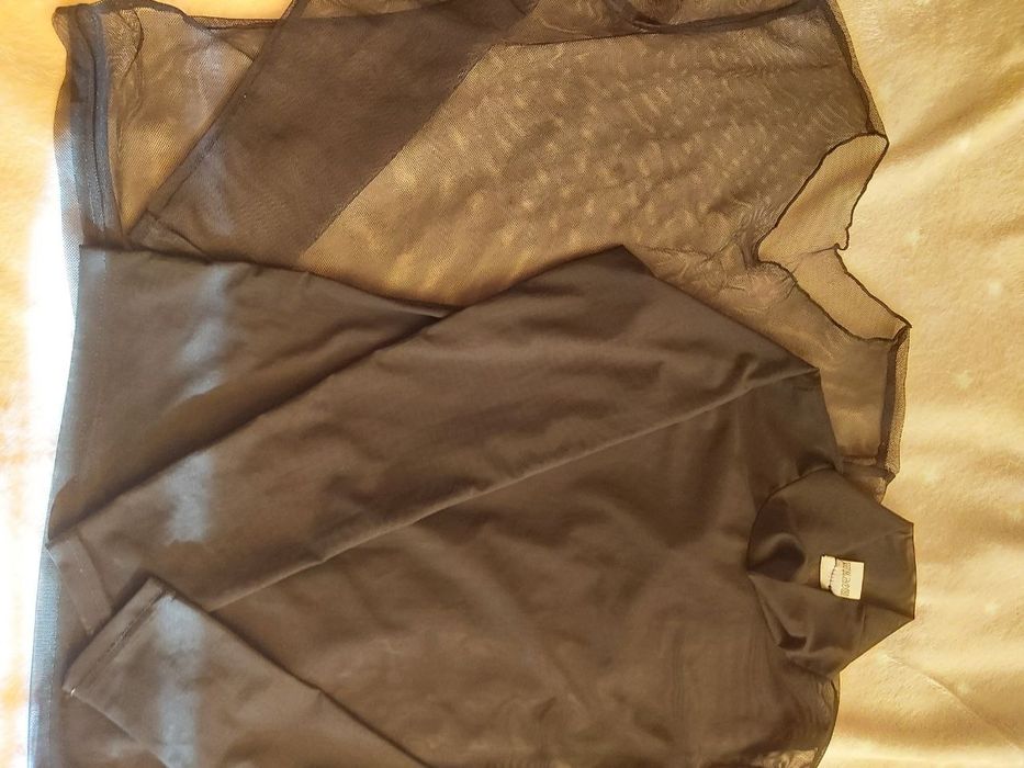 Жіночий прозорий гольф із сітки