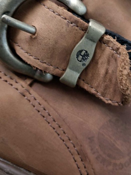 Сапоги Timberland кожа байкерские сапожки женские зима тимбирленд USA