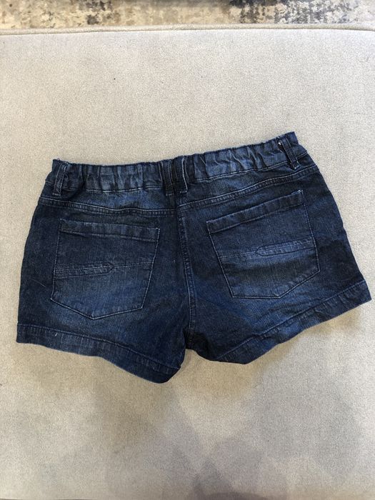 Spodenki jeansowe dziewczęce r 164