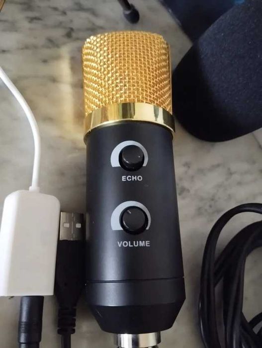 Microfone Condensador USB