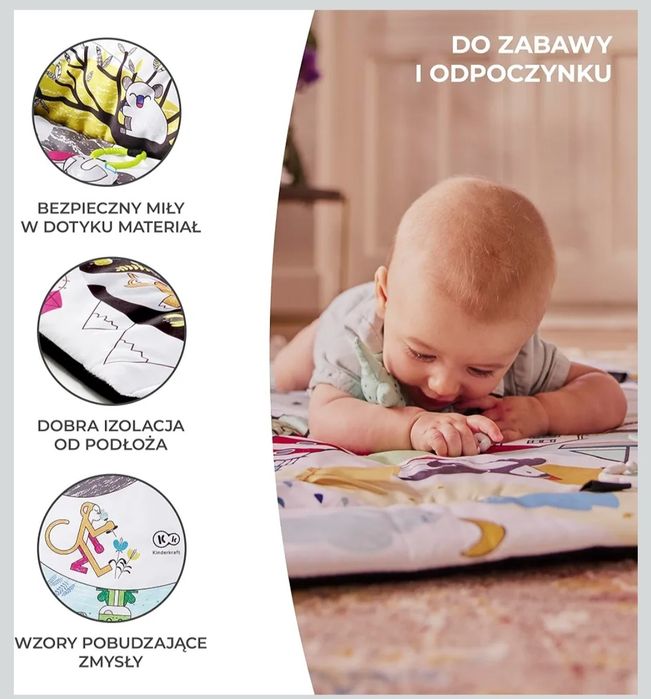 Kunderkraft mata edukacyjna  interaktywna dla niemowlat