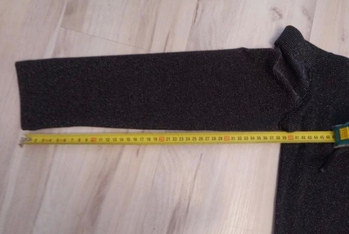 Sukienka dzianinowa czarna srebrna L krótka długa midi Sinsay