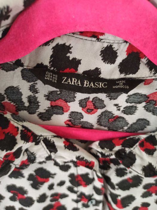 Koszula w panterkę Zara