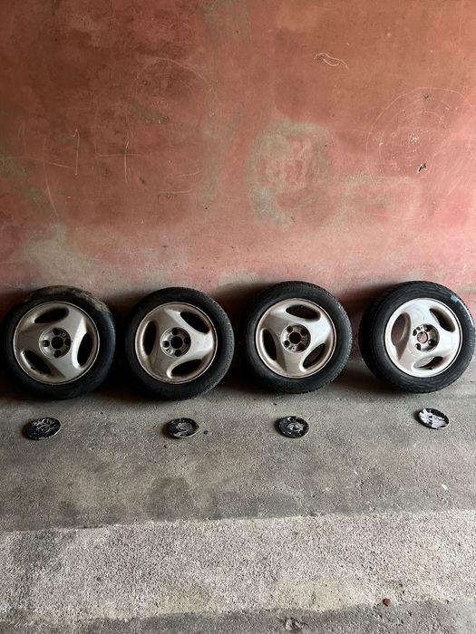Jantes especiais opel  4x100 pneus NOVOS