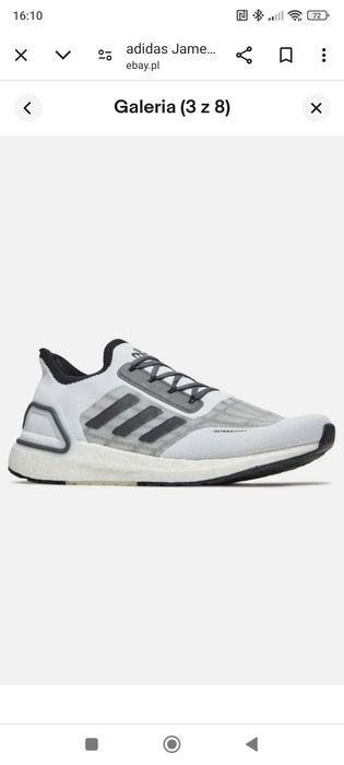 adidas James Bond 007 Ultra Boost Summer Ready białe trampki do biegan