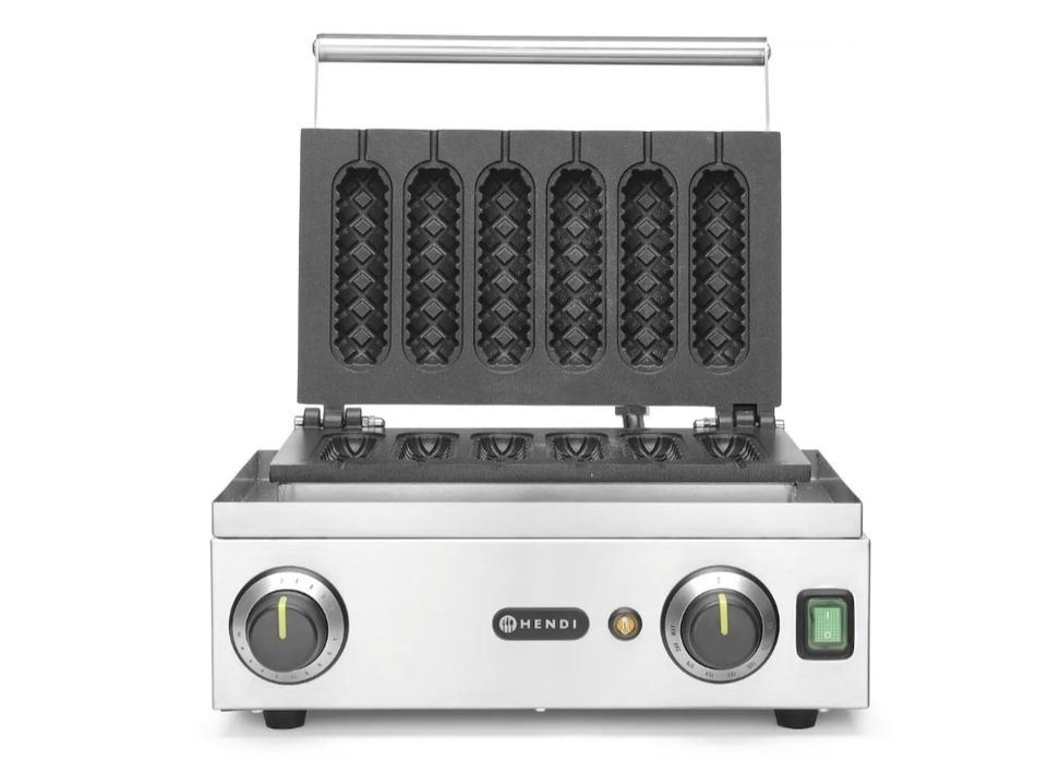 Gofrownica Corn dog, HENDI, 230V/1550W, 390x378x(H)229mm