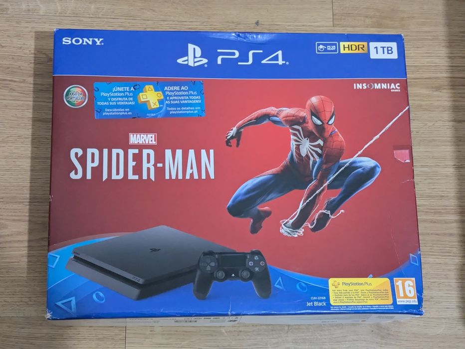 # PlayStation 4 (PS4) Slim 1Tb c/ fw 11.00 desbloqueada #