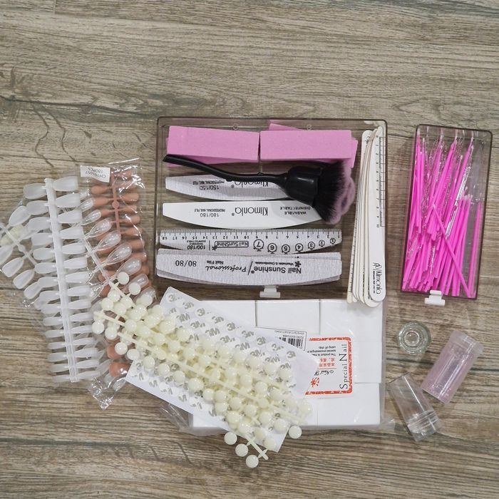 Conjunto Kit Unhas de Gel