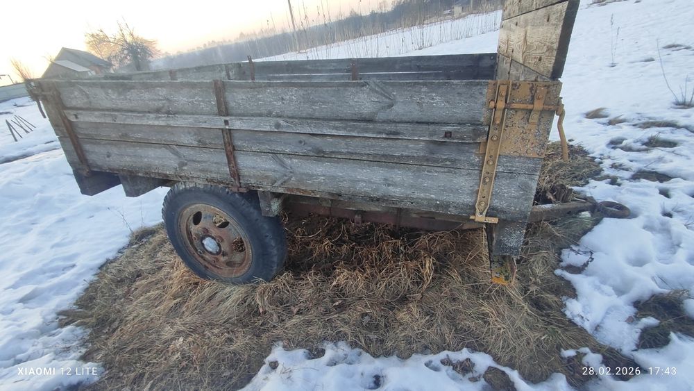 Продам причіп одновісний