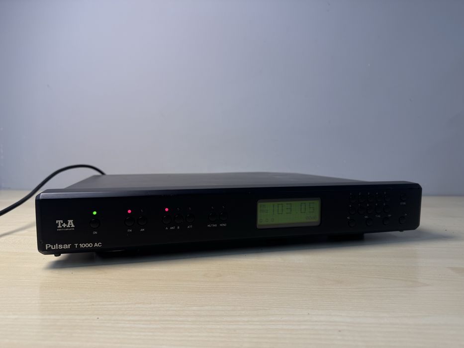 Tuner T+A Pulsar T1000 AC - Hi‑Fi FM/AM stereo solidny sprzęt, pamięć