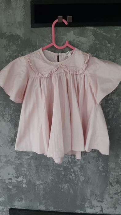 Paka zestaw ubrań lato wakacje dziewczynki rozm. 98 3 lata Zara H&M