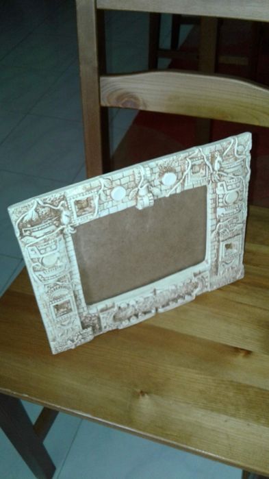 Moldura em Loiça trabalhada ( Origem do México ) Nova64332164310785120