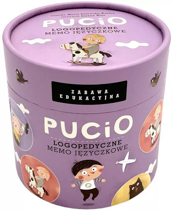 Pucio. Logopedyczne memo języczkowe. Nasza Księgarnia - gry
