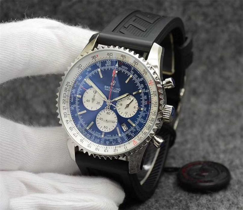 Годинник кварцовий Breitling Navitimer B01 Chronograph 43 (np. ref. AB0121211G1A2