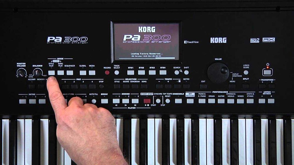 ketron midjay - korg pa300