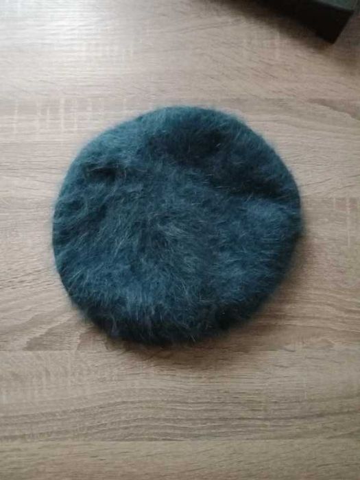 Beret damski angora