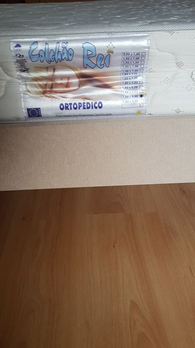 Cama singular da marca micuna com colchão ortopédico incluído