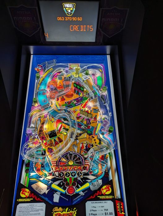 Пінбол цифровий, фліпер