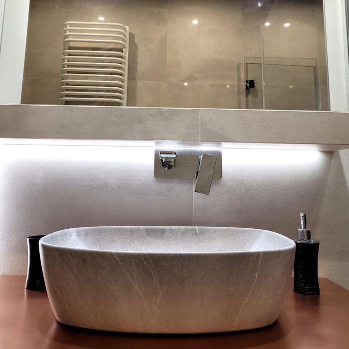 Apartament BLUE CASCADE Dobrego Pasterza, śródmieście, free parking, AQUAPARK. max 4 osoby