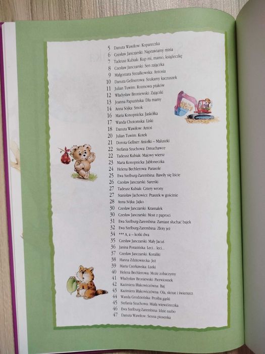 Bajki dla niedźwiadków, książka dla dzieci