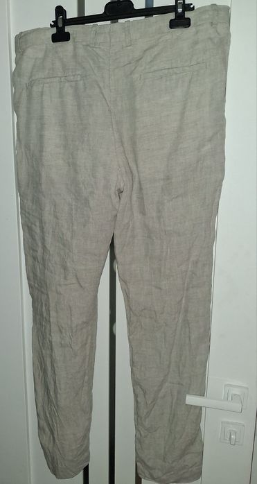 Штани р.36 (eur 52) лляні льон H&M