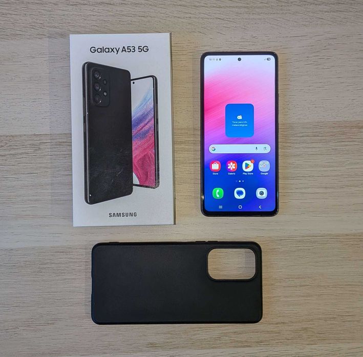 Samsung A53 5G 128GB Com Caixa + Capa – Ótimas Condições