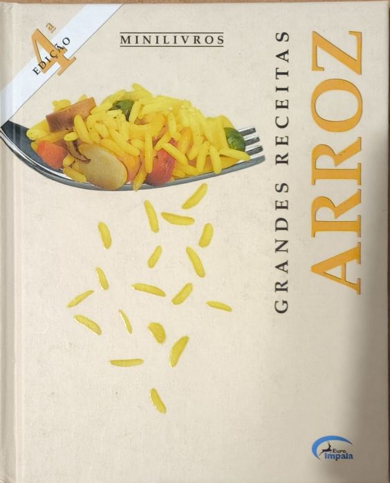 Livros alimentação e receitas