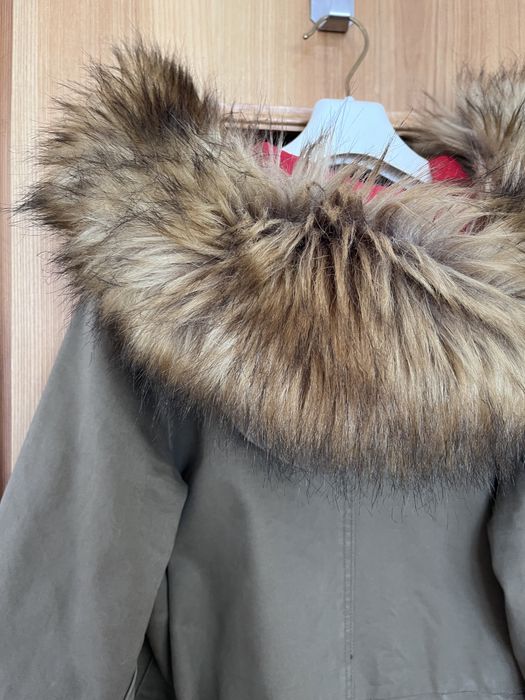 Kurtka parka khaki