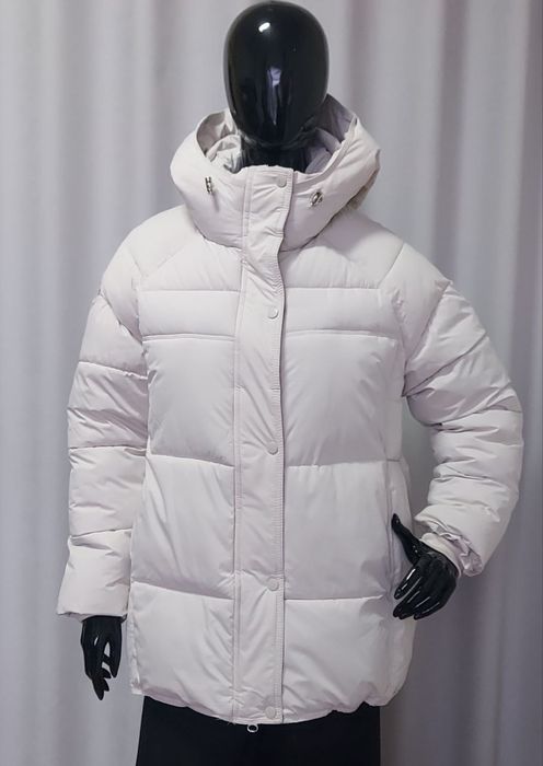 Куртка женская зимняя на синтепоне белая