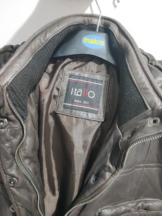 skórzana  kurtka marki ITALLO  S/M