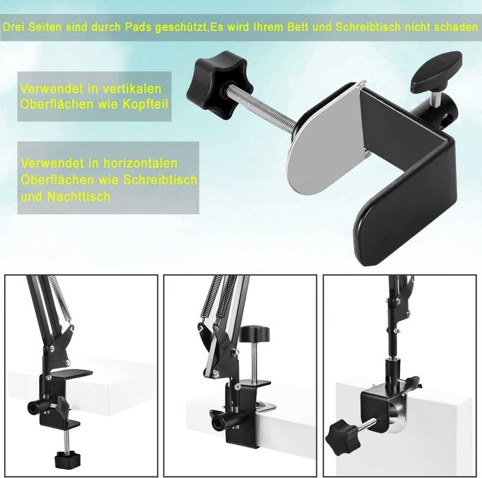SAMHOUSING uchwyt do tableta 4,5-12,9 iPad Samsung Huawei Kindle Xiaom