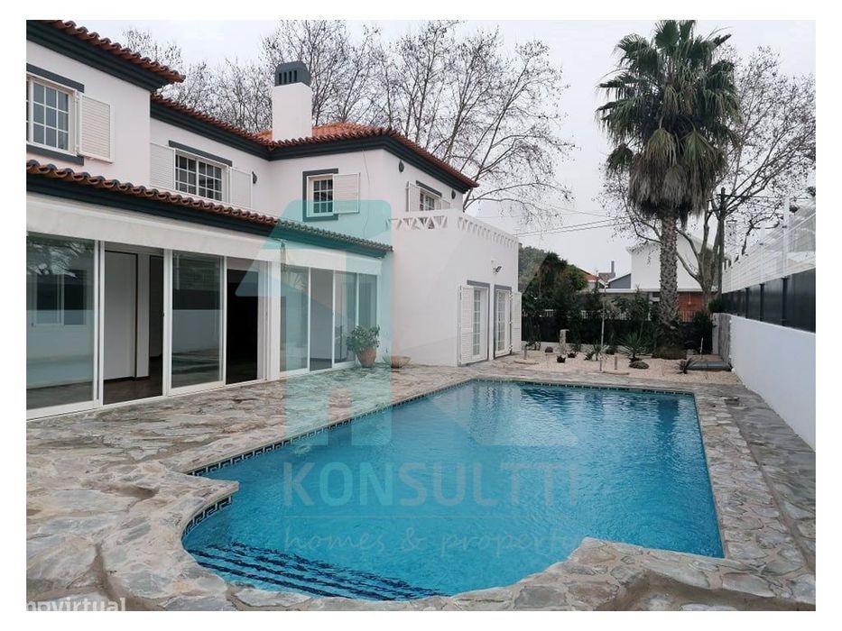 Charming T4 Villa in São Pedro do Estoril for Rent