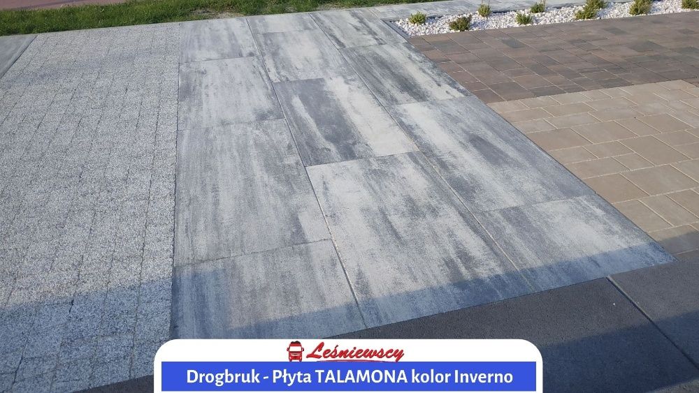 NOWOŚĆ! Płyta betonowa DUŻY FORMAT 100x50cm Drogbruk-Talamona na taras