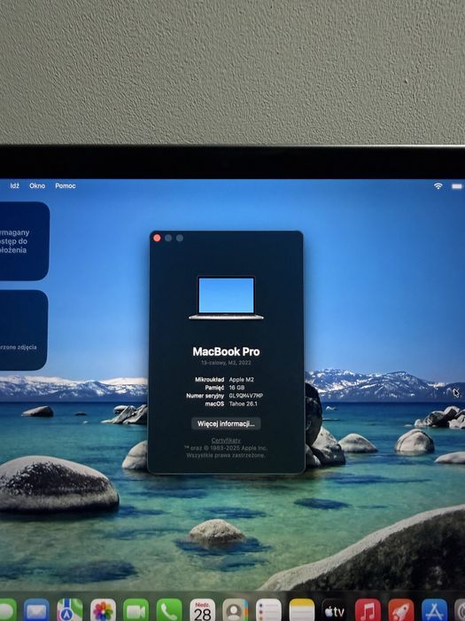 MacBook Pro 13 M2 - 16GB - 256GB - Space Grey