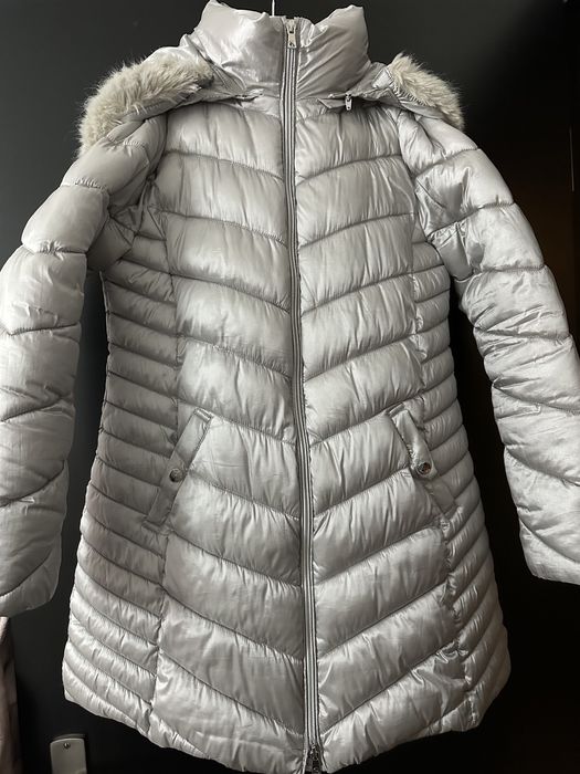 Casaco Alcochoado cinza/prata