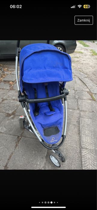 Quinny zapp xstra 2 + pałąk + folia + torebka