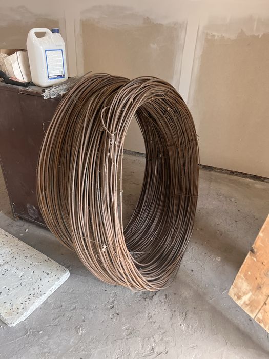 Drut zbrojeniowy gładki fi 6 mm – krąg 210kg
