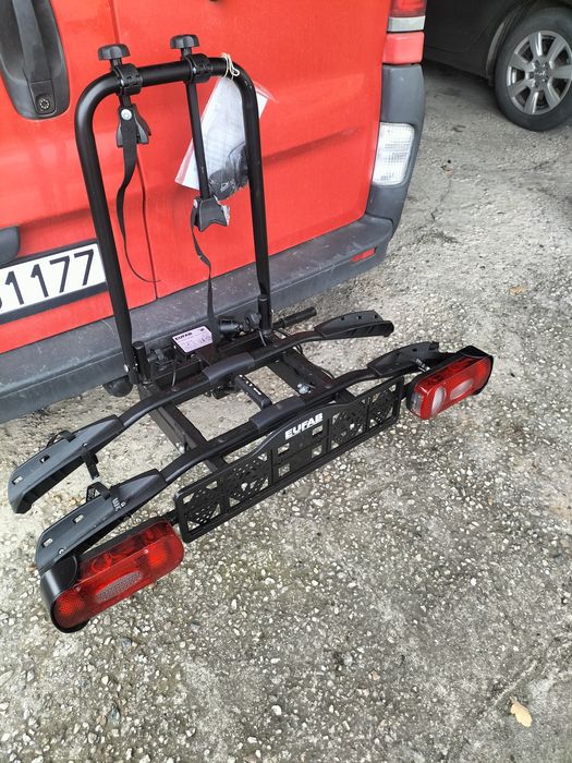 Bagażnik na hak holowniczy. Rowerowy