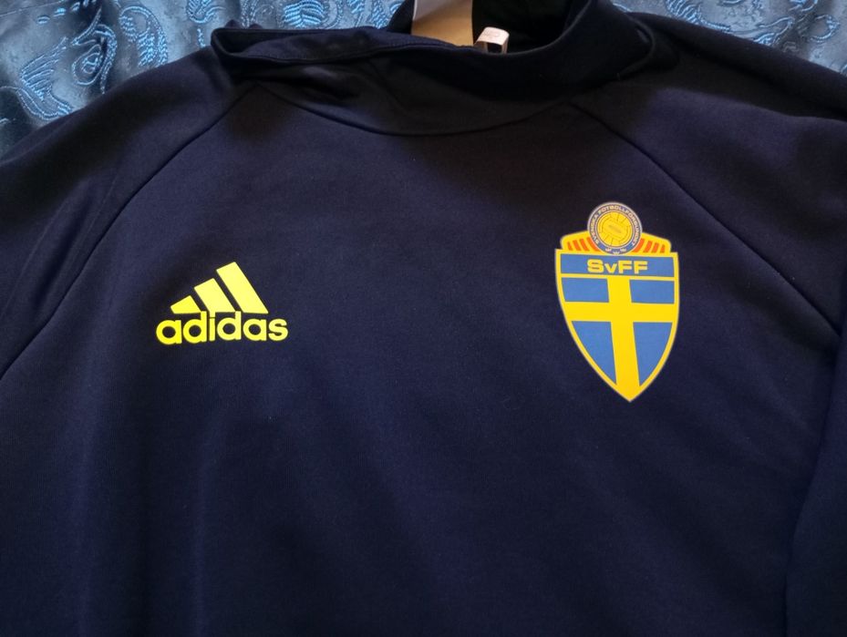 Лонгслів Adidas Sweden Climacool (L) Оригінал / Світшот Швеція