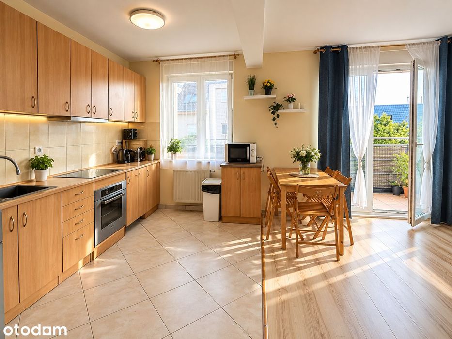 3 pokoje | 67,56 m² | duży balkon | Muchobór Wielki